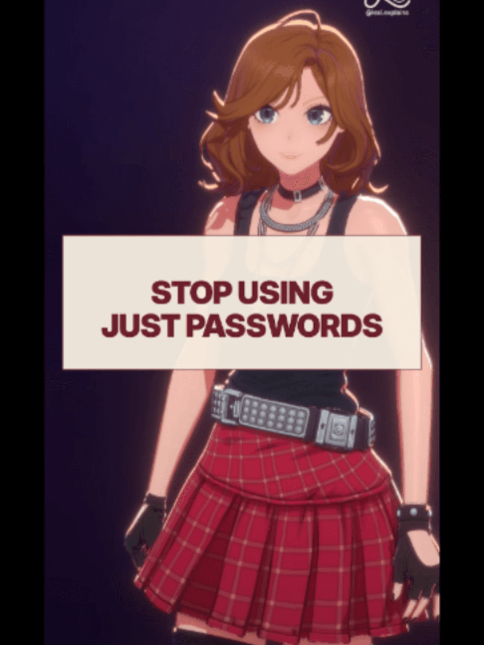 Roxie hook card thumbnail: Stop using just passwords (Set 1 Day 1, Two-factor authentication)